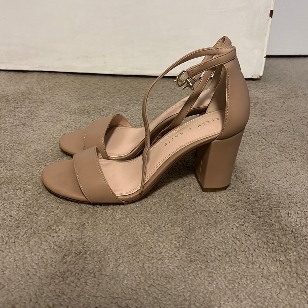 Kelly & Kate Cream Heels